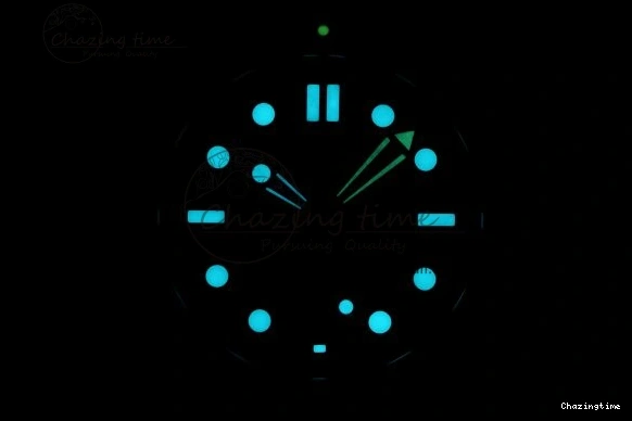 0417 Fashionable Seamaster Diver 300M ZF 1:1 Best Edition Blue Ceramic Blue Dial on Blue Rubber Strap A 7822